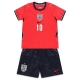 Anglia Jude Bellingham #10 Echipament de Fotbal Replică Mondial 2026 Copii Deplasare (+ Șorturi)
